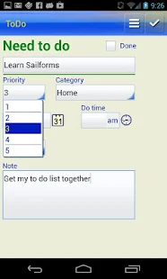SailformsPlus Forms Database - screenshot thumbnail