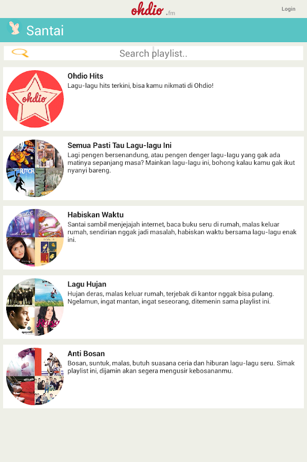 Ohdio.fm BETA - screenshot