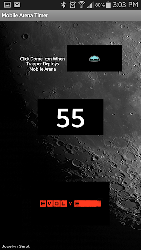 Mobile Arena Timer for Evolve