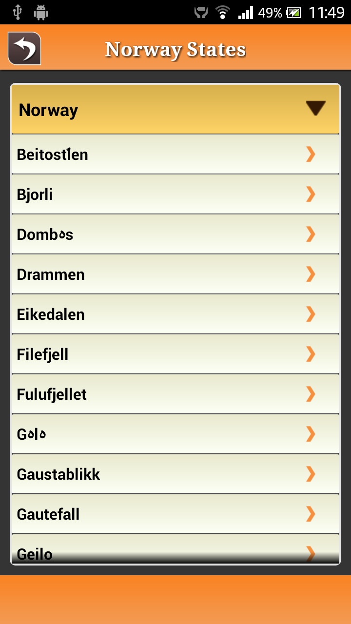 Ski Resorts - Norway Screen 3