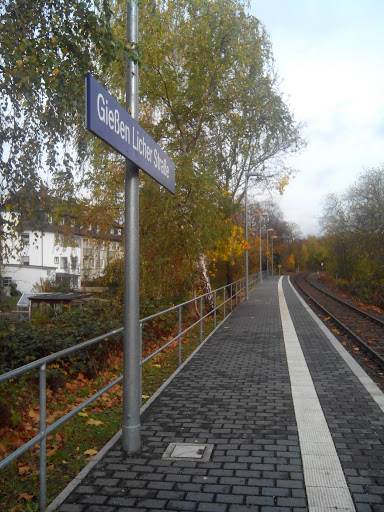 Trainstation Gießen Licher Straße
