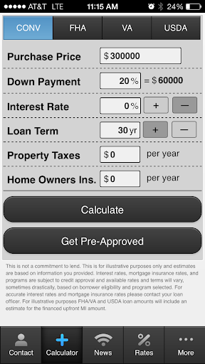 CHL Web Design's Mortgage App