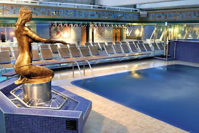 Lido Colombo 1954, on deck 9 of Costa Fortuna.