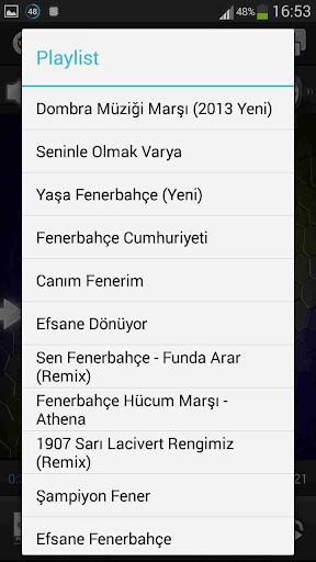 【免費音樂App】Fenerbahçe Marşları Stream-APP點子