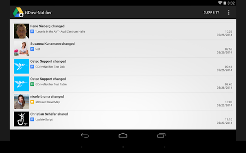 Google Drive Notifier