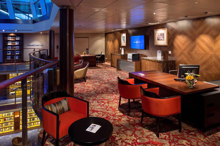 There's no shortage of spaces for you to rest, work or play during your cruise on Celebrity Reflection.