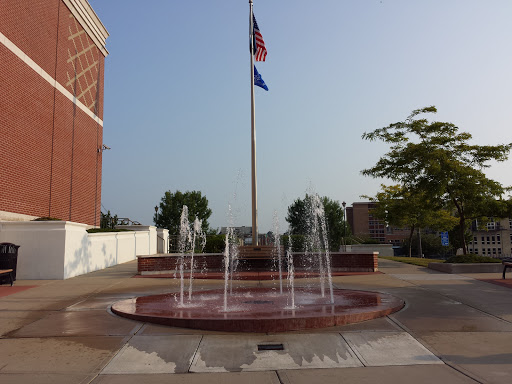 Fountain at Manitowoc City Hall