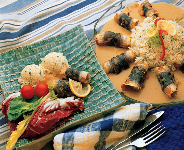 Dinnertime! Some of the local cuisine on Barbados.