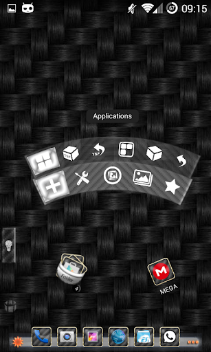 【免費個人化App】TSF Shell Theme Carbon HD-APP點子