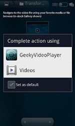 Geeky Video Player Free