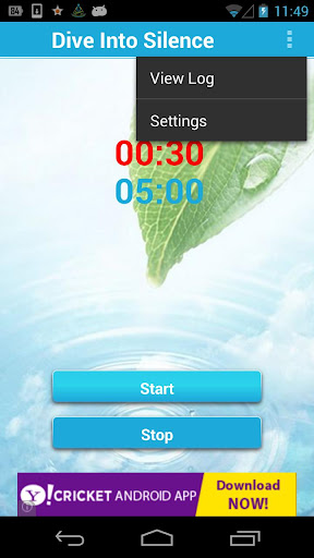 【免費健康App】Dive Into Silence Timer Lite-APP點子