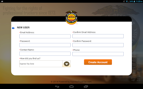 OOIDA 2290: HVUT E-filing Screenshots 1