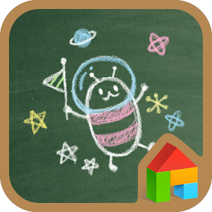 Chalk space Dodol Theme.apk 4.1