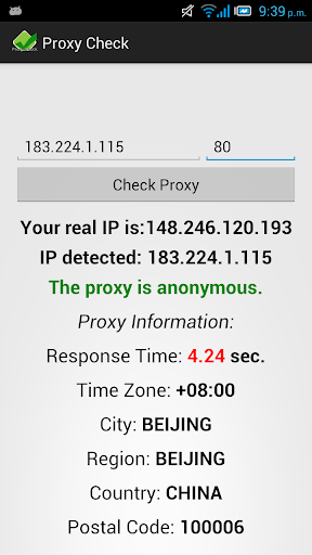 Proxy Check Test Proxies
