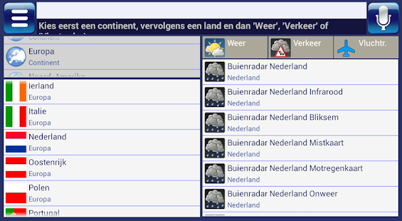 Weer en Verkeer, PRO Screen 3