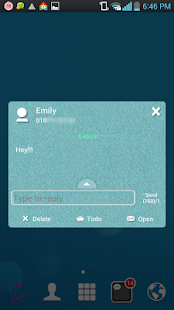 Fabric Cloud go sms theme Screenshots 3