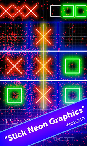 Tic Tac Toe Glow by TMSOFT