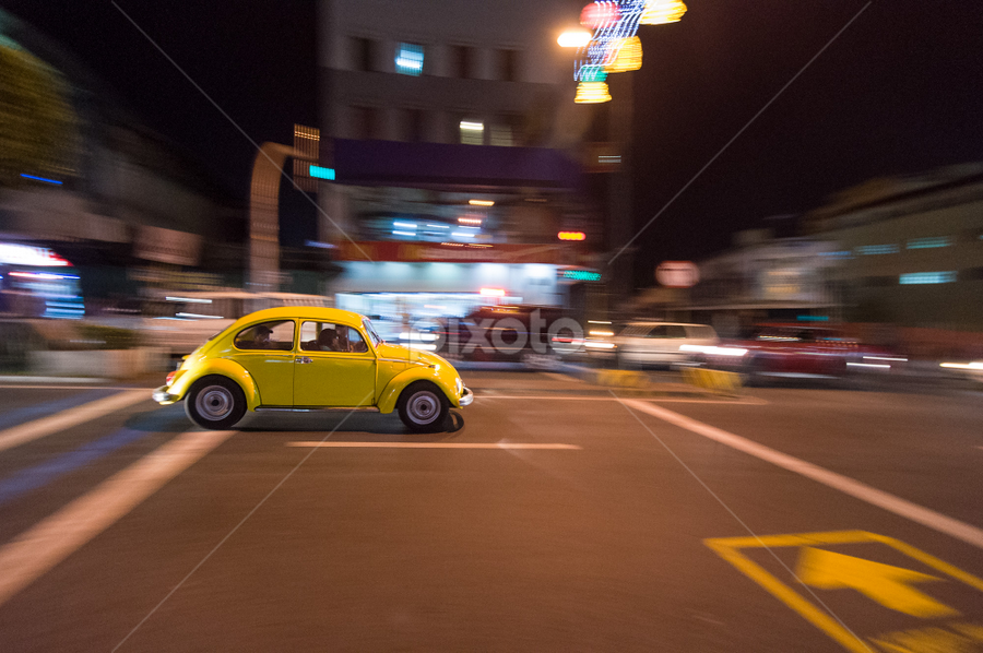 Yellow Bug by Neil Clark Ongchangco - Transportation Automobiles