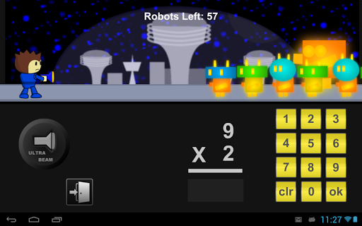 【免費教育App】Robot Math Defense Game-APP點子