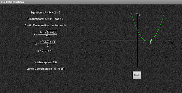 Quadratic equations