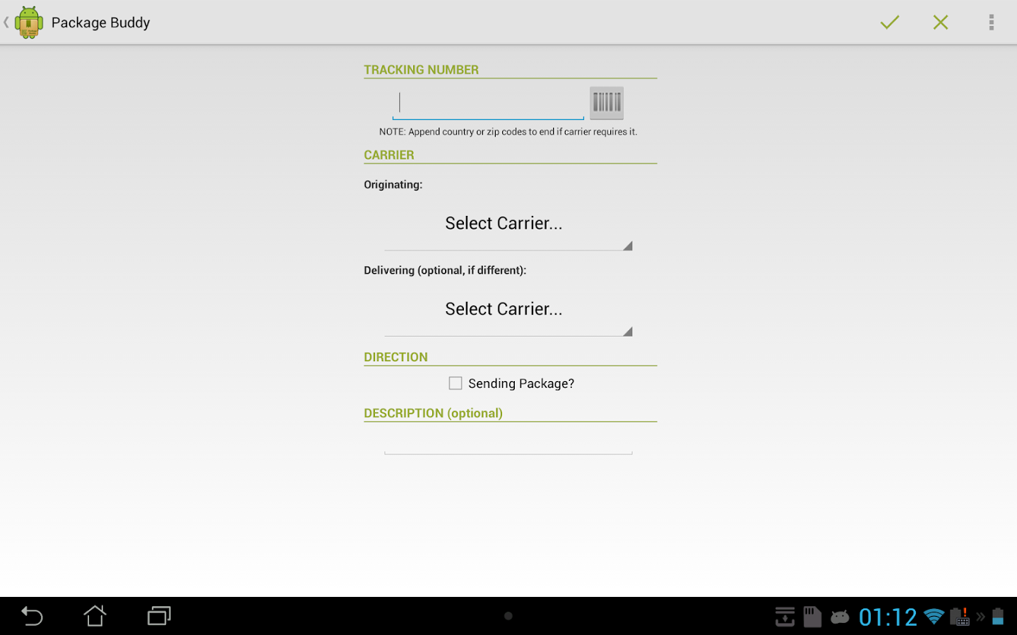    Package Buddy- screenshot  