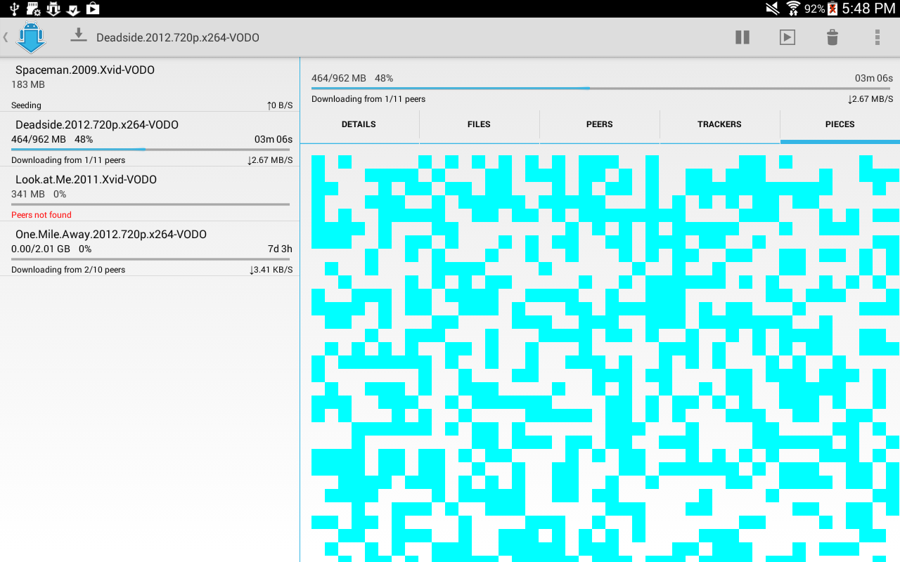 aTorrent - Torrent Downloader - screenshot