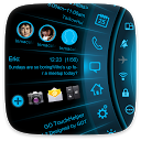 Blue Light Toucher Theme GO mobile app icon
