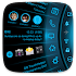 Blue Light Toucher Theme GO1.3
