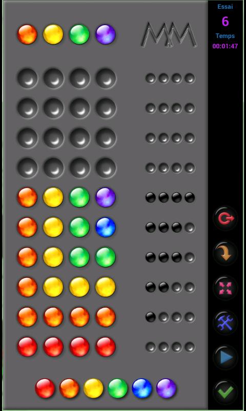 MasterMind Deluxe Screen 2