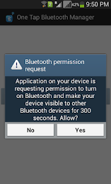 One Tap Bluetooth Manager poster 1