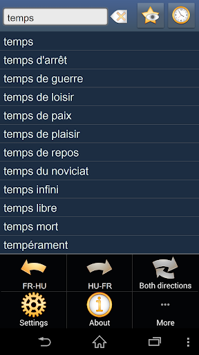 【免費書籍App】French Hungarian dictionary-APP點子