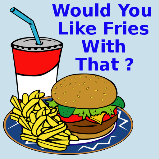 Would you like fries, Pro LOGO-APP點子