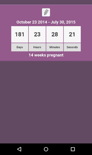 Pregnancy Countdown