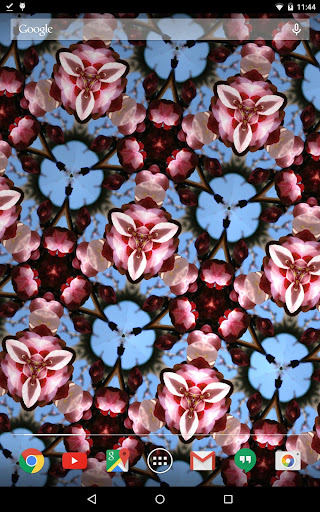 Free Flashy Kaleidoscope LWP