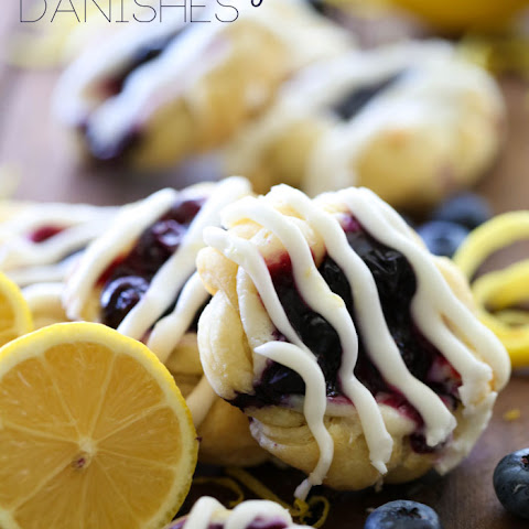 danish  Lemon blueberry recipe Danishes Blueberry