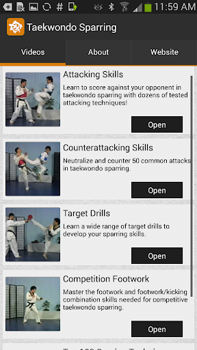 Taekwondo Sparring Skills