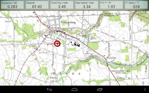 Navigation App for Hiking & Boating | iPhone Android Windows | Memory Map