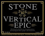 Stone 10.10.10 Vertical Epic Ale