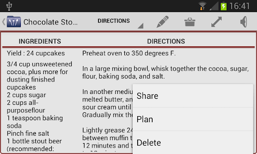 My CookBook (Recipe Manager) - Android Apps on Google Play