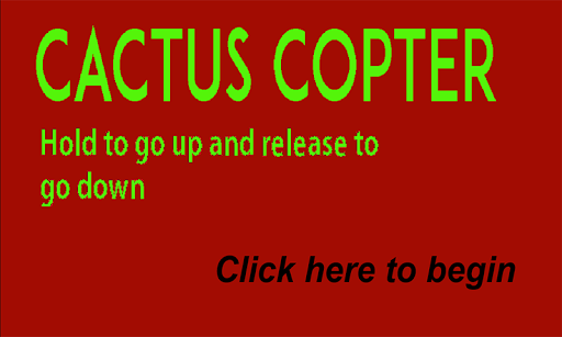 【免費街機App】Cactus Copter-APP點子