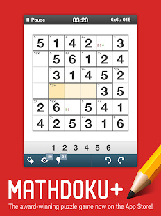 Mathdoku+ Sudoku Style Puzzle