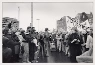 Demonstratie tegen porno van 'Vrouwen Tegen Seksueel Geweld'