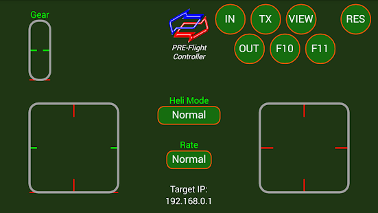 RC Controller for PRE-Flight