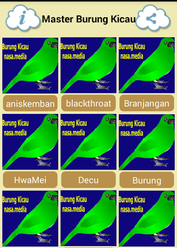 Master Burung Kicau