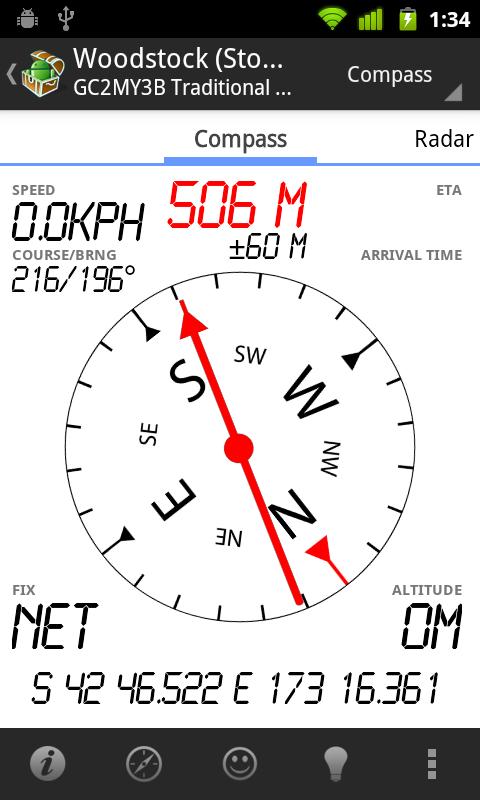    CacheSense- screenshot  