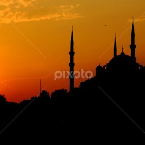 Blue Mosq. by Mustafa Çetinkaya - Landscapes Sunsets & Sunrises