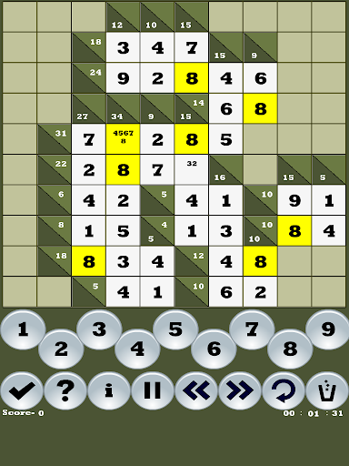 Kakuro Premium Sudoku puzzles