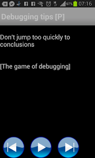 Debugging tips Screenshots 6