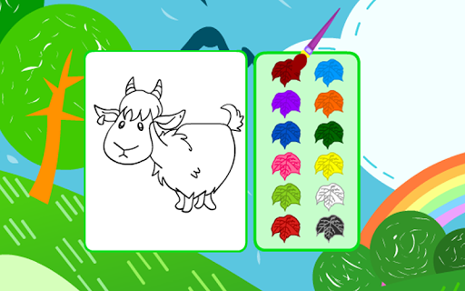 【免費休閒App】Coloring Fun Goat-APP點子