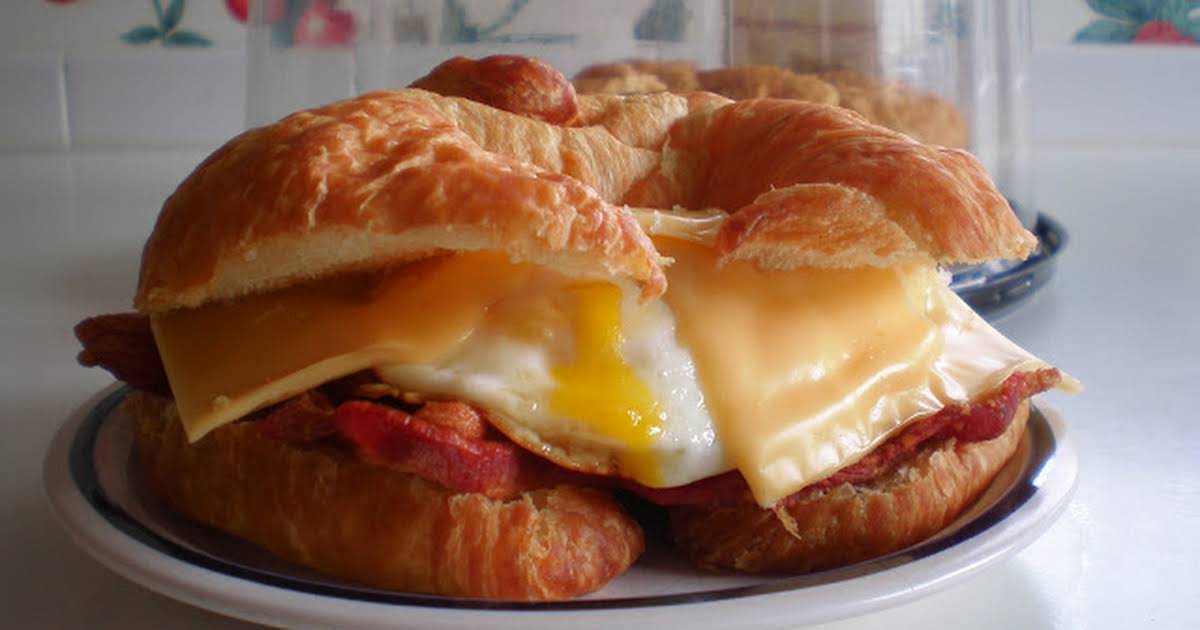 Bacon and Cheese Croissant Recipes Yummly